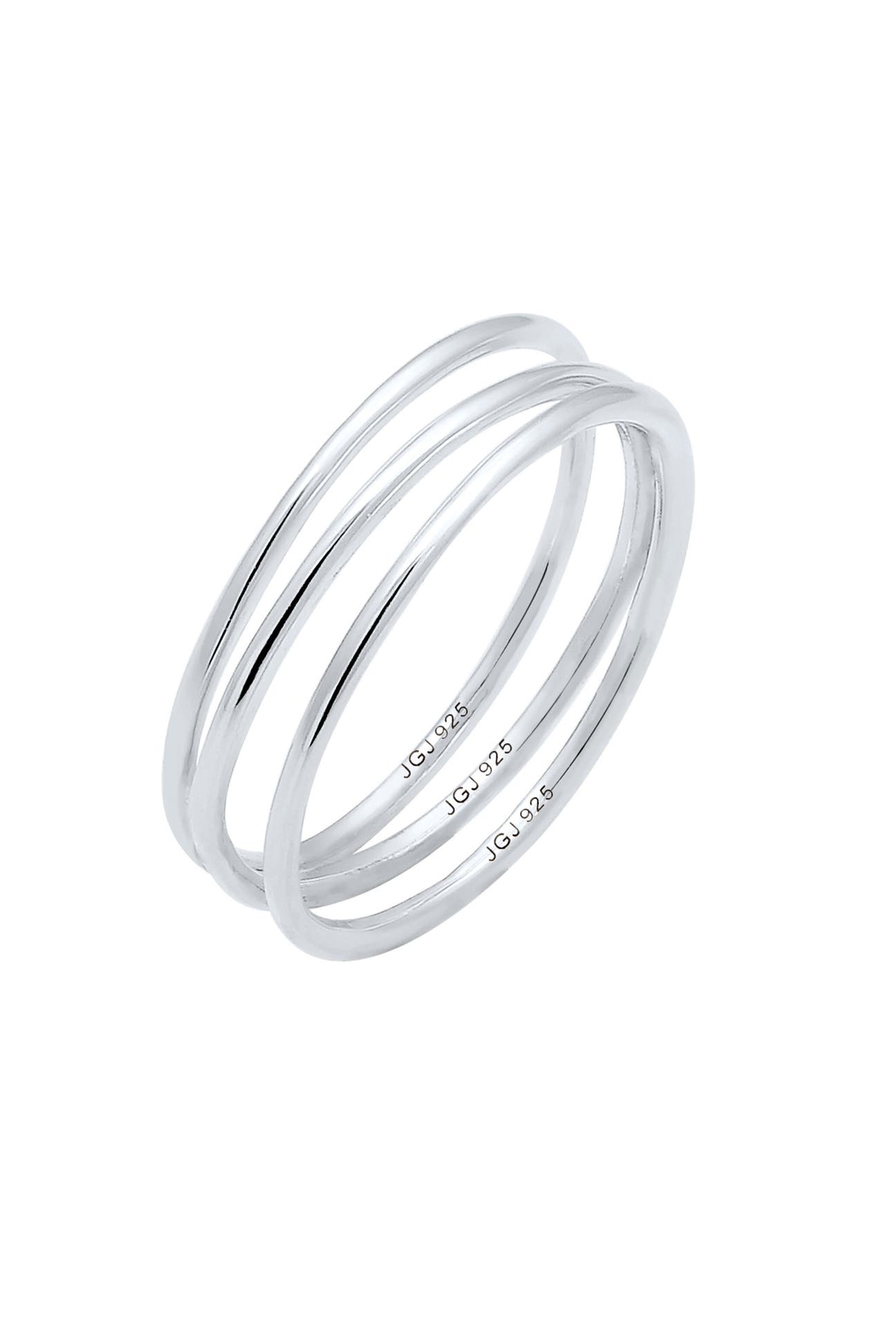 ELLI Ring Wickelring Filigran Trend 925 Silber, Bild 1