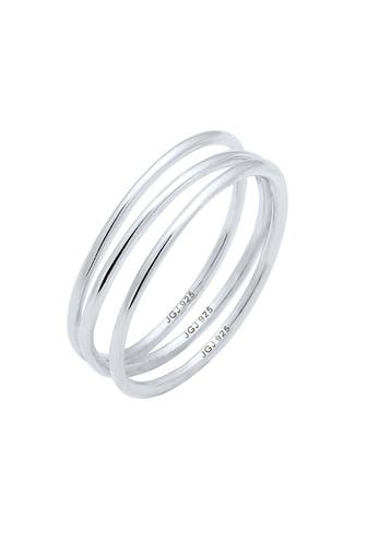 ELLI Ring Wickelring Filigran Trend 925 Silber Silber