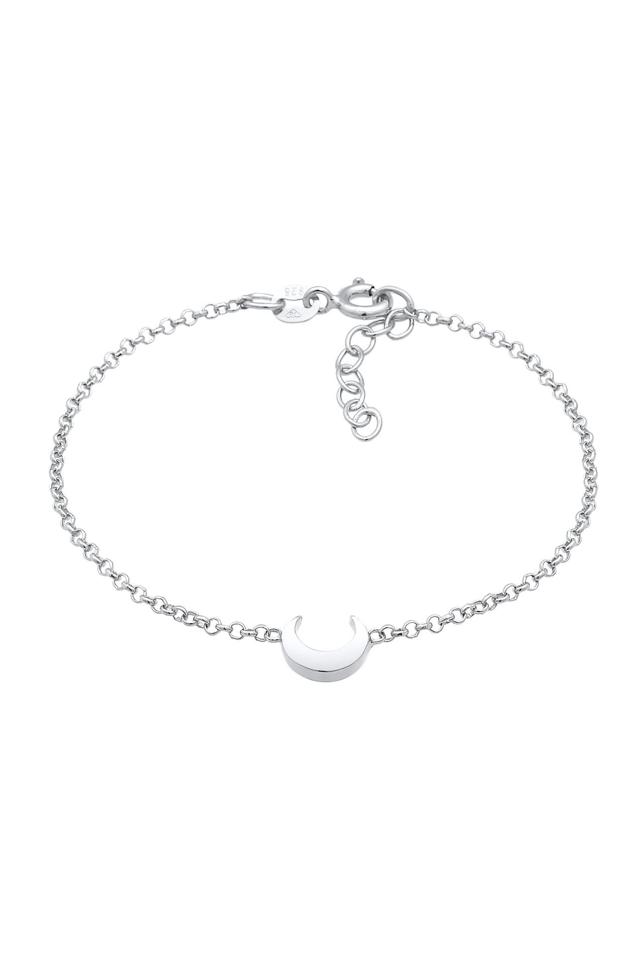 ELLI Armband Kinder Halbmond Mond Astro 925 Silber, Bild 1