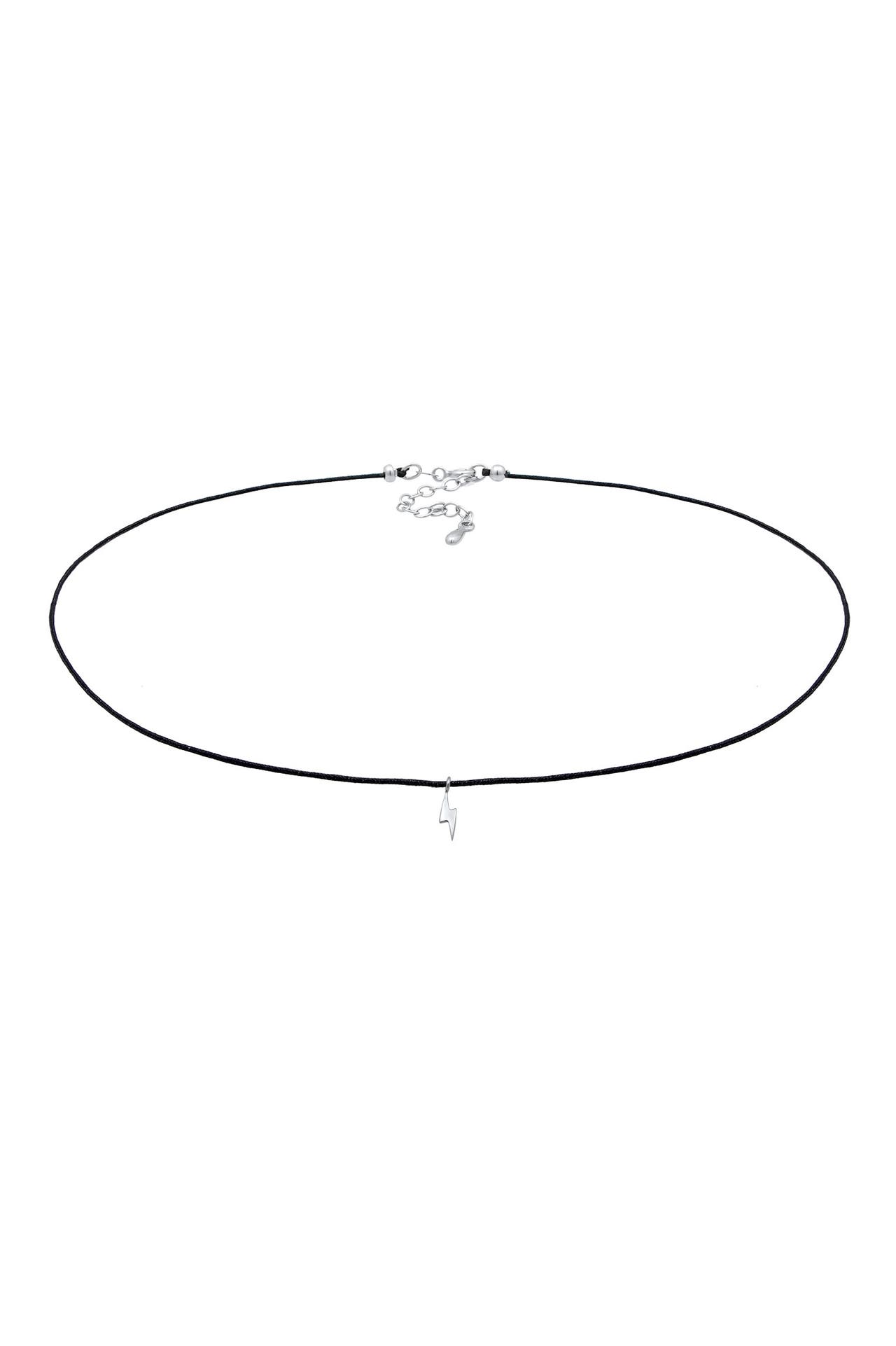 ELLI Kette Choker Blitz Nylonkette 925 Silber Silber, Bild 1