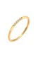 Ring Bandring Verlobung Diamanten Elegant Fein 375 Gold Gold