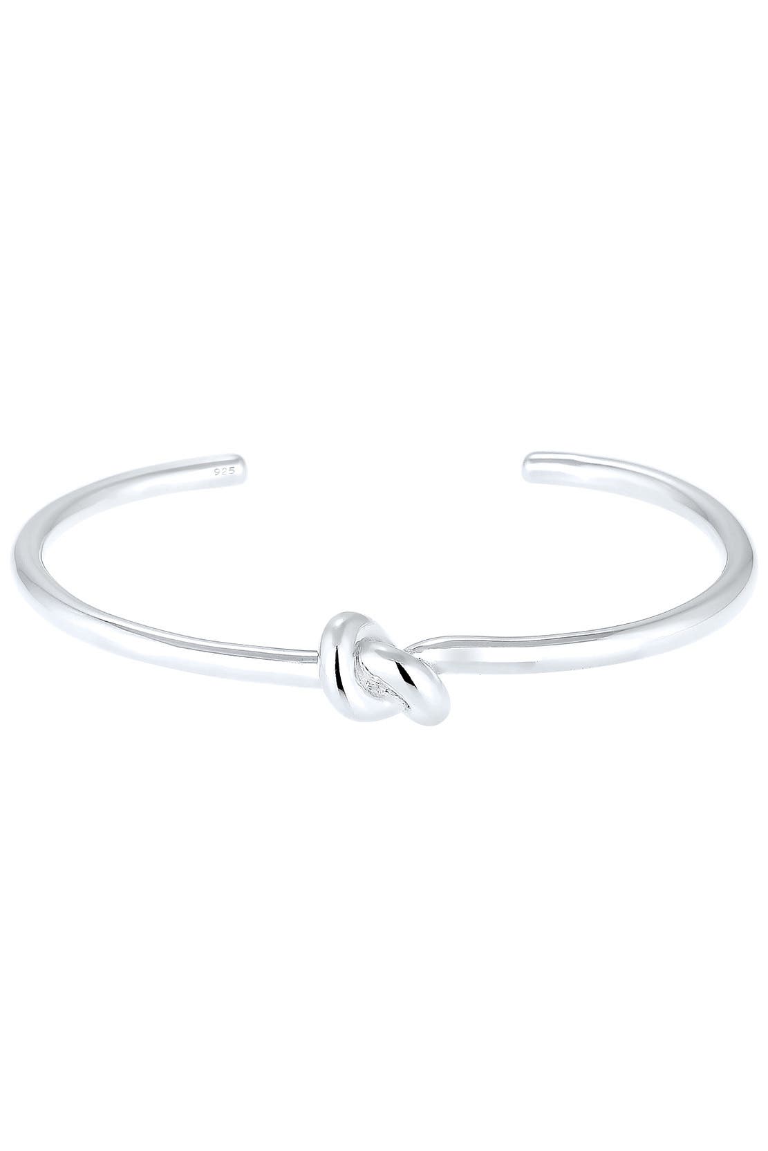 ELLI Armband Armspange mit Knoten 925 Silber Silber, Bild 1