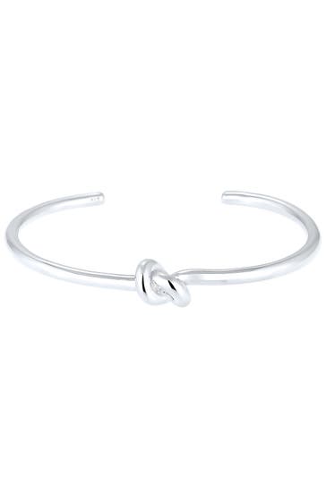 ELLI Armband Armspange mit Knoten 925 Silber Silber
