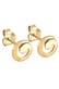 Ohrringe Spirale Geo Basic Verspielt Schmuck Geschenk 925 Silber Gold