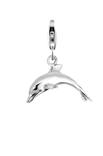 NENALINA Charm Anhänger Delfin 925 Silber
