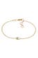 Armband Mondstein Labradorit Rund Basic 375 Gelbgold Gold