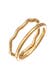 Ring Stapelringe 2er Set Bandringe 925 Silber Gold