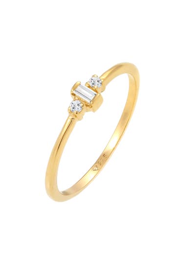 ELLI PREMIUM Ring Topas Edelsteine 925 Sterling Silber