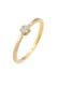 Ring Diamant Brillantschliff (0.045ct) Schmuck Geschenk 585 Gelbgold Gold