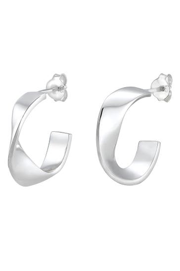ELLI Ohrringe Creolen Ohrstecker 925 Sterling Silber Silber