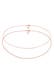 Kette Choker Set (2tlg) Schlangen Ankerkette 925 Silber Rosegold