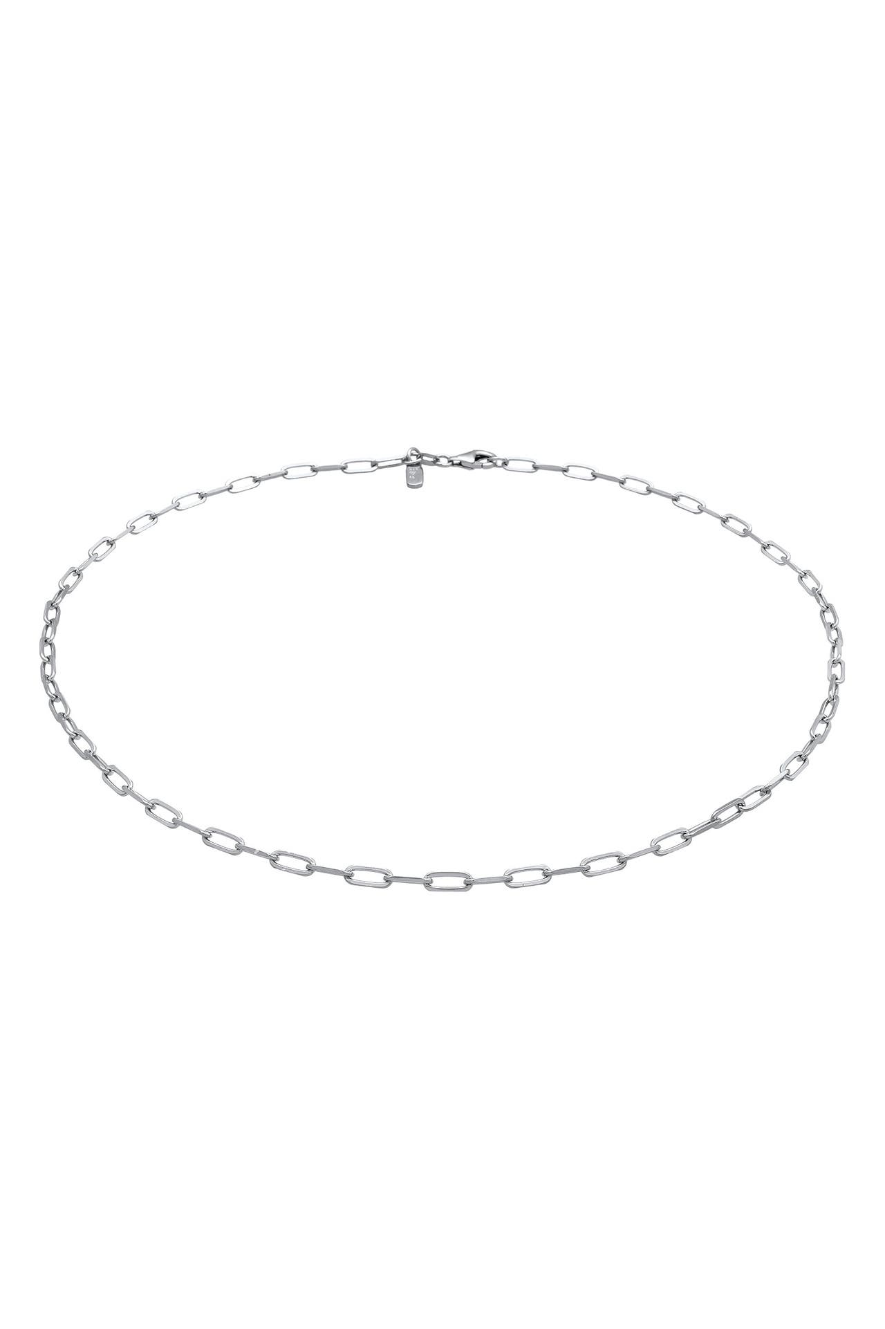 ELLI Kette Gliederkette Chain Optik 925 Sterling Silber Silber, Bild 1