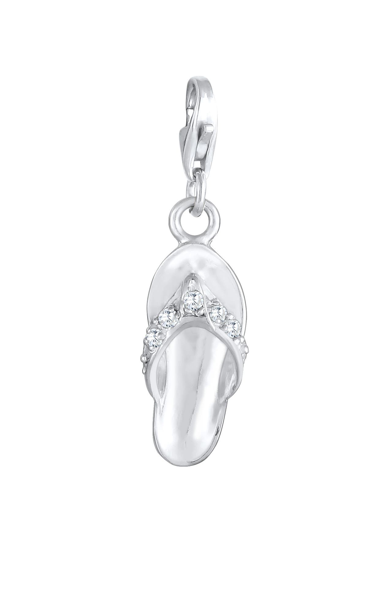 NENALINA Charm Anhänger Sandale Zirkonia 925 Silber, Bild 1