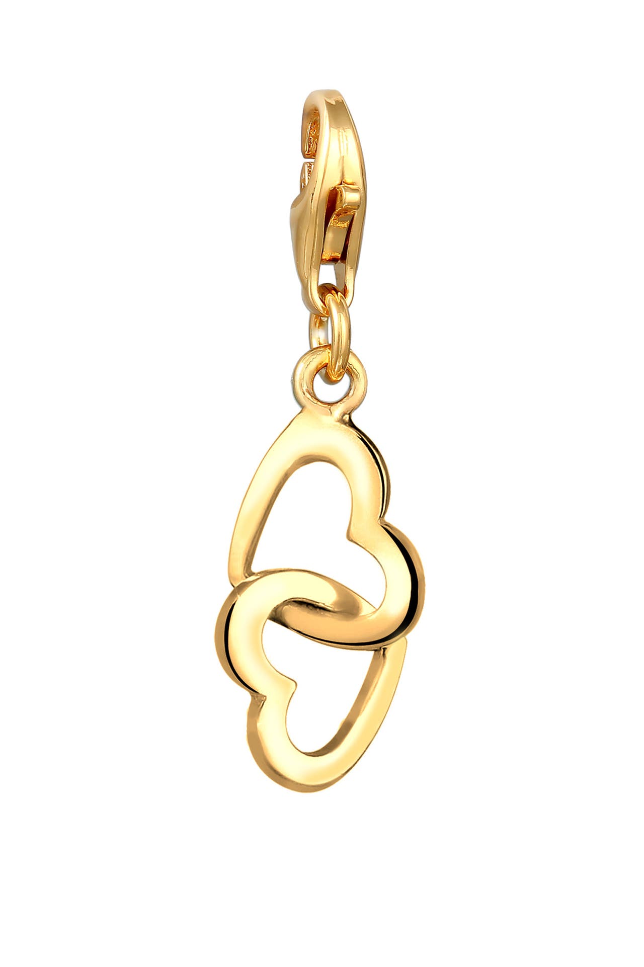 ELLI Charm Herz Liebe Verbundenheit 925 Silber, Bild 1