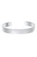 Armband Herren Armreif Offen Basic 925 Silber Silber