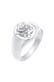 Ring Siegelring Damen Rose 925er Silber