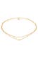 Kette Choker Layer Kugelkette Stern 925 Sterling Silber Gold