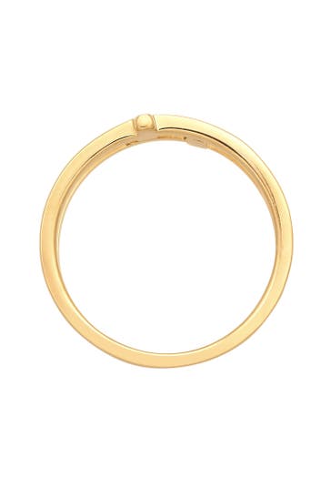 KUZZOI Ring Herren Kreuz Double 925 Silber Gold