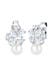 Ohrringe Süßwasserzuchtperle Floral Zirkonia Marquise 925 Silber Silber