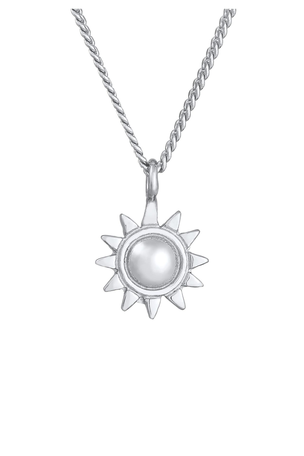 ELLI Kette Sonne Strahlend 925 Silber Silber, Bild 1
