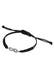 Armband Herren mit Infinity Symbol Oxidiert 925 Silber Schwarz