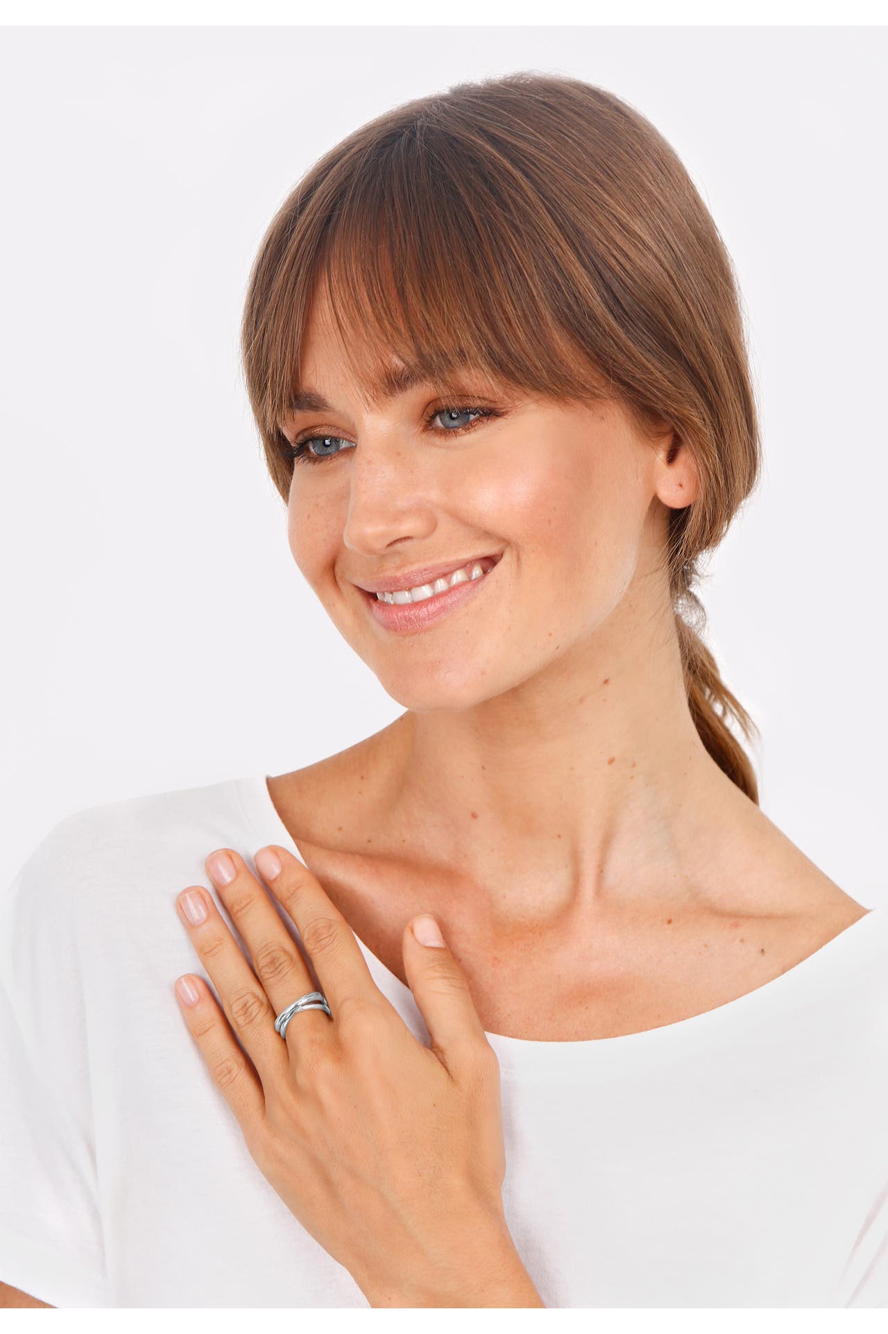 ELLI Ring Wickelring Trio Trini Basic 925 Silber, Bild 1