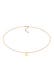 Kette Choker Schmetterling 925 Sterling Silber Gold