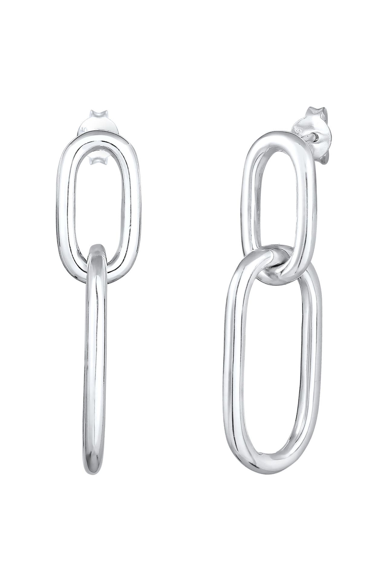 ELLI Ohrringe Ohrrhänger lang 925 Sterling Silber Silber, Bild 1