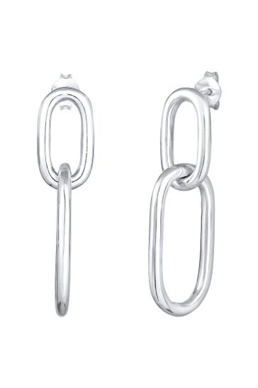 ELLI Ohrringe Ohrrhänger lang 925 Sterling Silber Silber