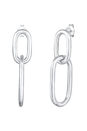 ELLI Ohrringe Ohrrhänger lang 925 Sterling Silber Silber