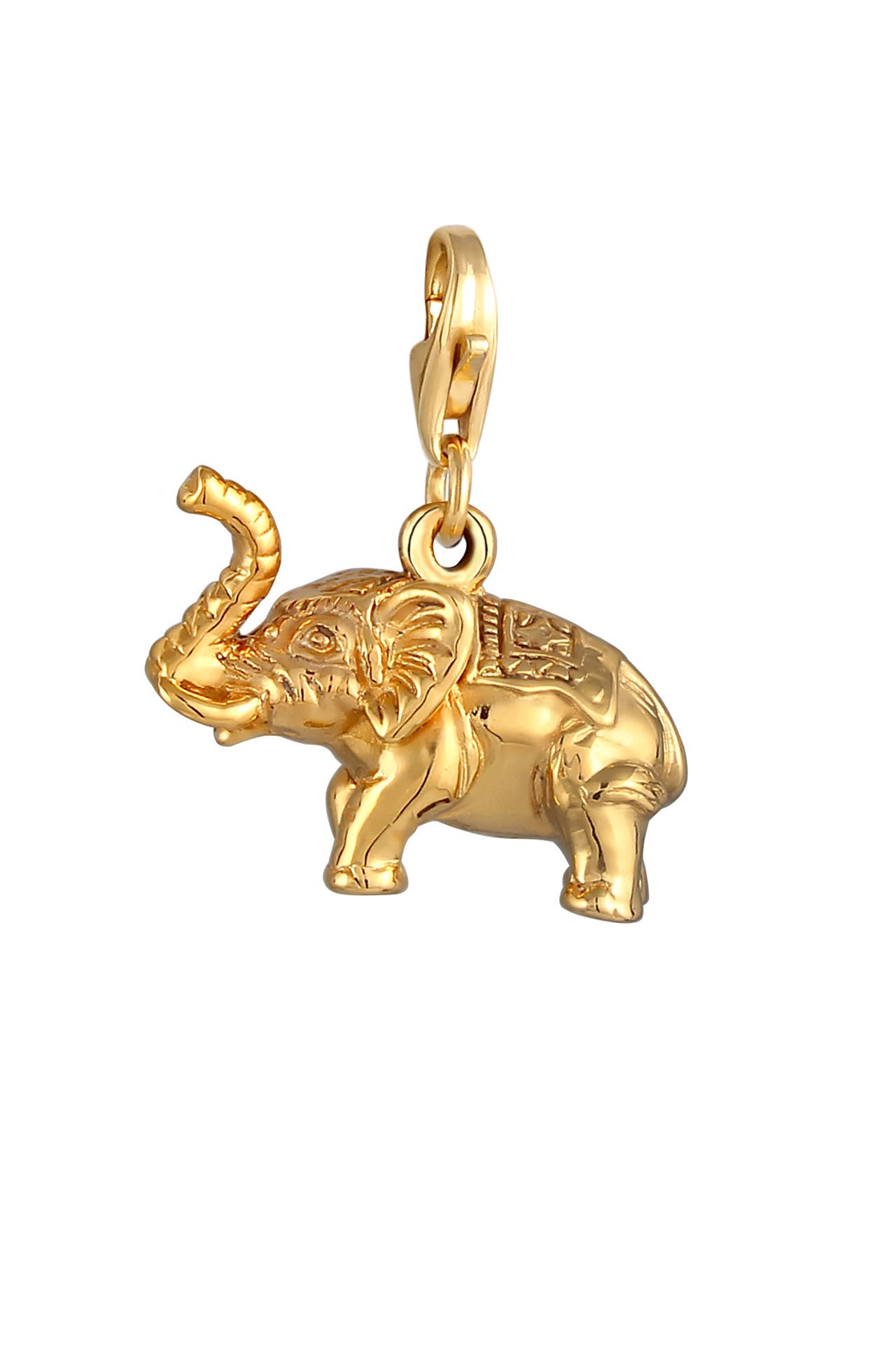 NENALINA Charm Anhänger Elefant Tier Reise Verziert 925 Silber, Bild 1