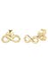 Ohrringe Infinity Trend Blogger Filigran 375 Gelbgold Gold