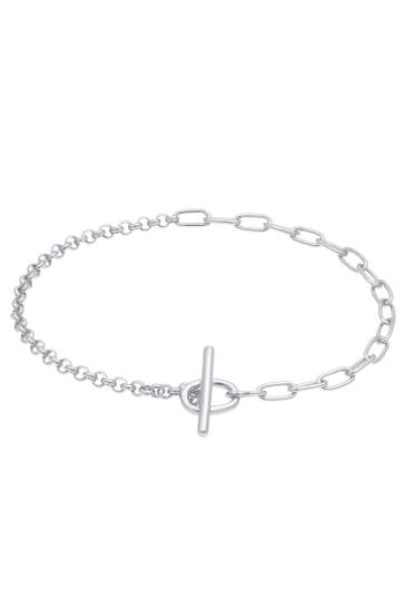 ELLI Armband Bettelarmband Charmträger 925 Silber Silber