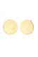 Ohrringe Ohrstecker Geo Kreis Matt Basic Cool 925er Silber Gold