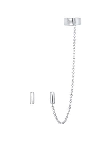 ELLI Ohrringe Earcuff Minimal Silber