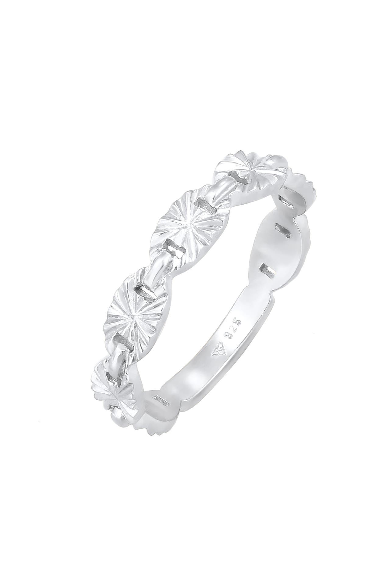 ELLI Ring Bandring 925 Silber silber, Bild 1