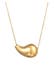 Kette Tropfen Silberfarben Chunky Look Gold