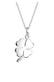 Kette Kleeblatt Glücksbringer 925 Silber Silber