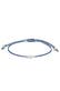 Armband Fisch Symbol Nylon Kommunion 925 Silber Silber