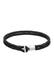 Armband Textilband Knoten Haken 925 Silber