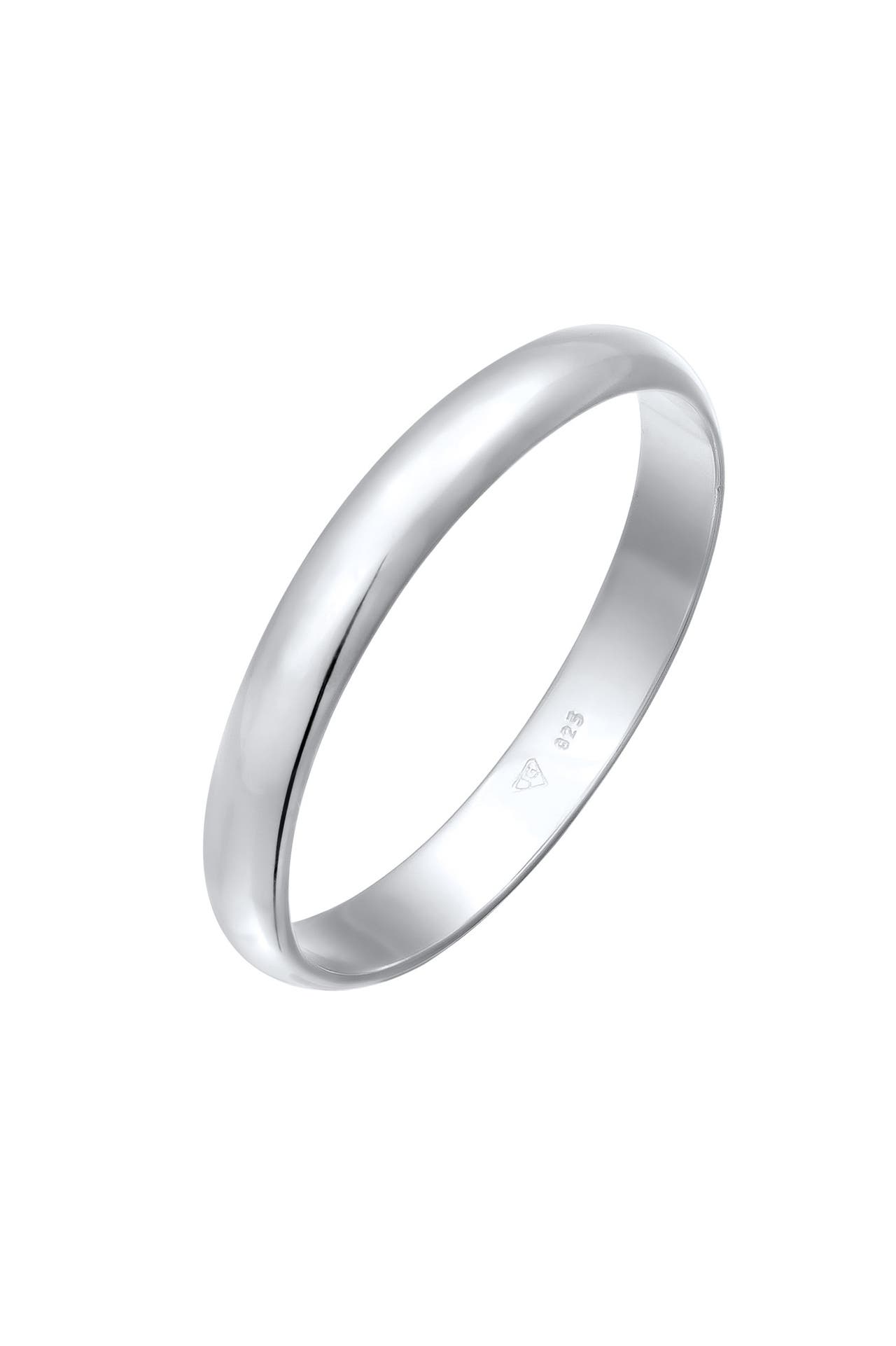 ELLI Ring Bandring Freundschaftsring Basic 925 Sterling Silber Silber, Bild 1