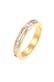 Ring Bandring Memory Zirkonia Verlobung 925 Silber Gold