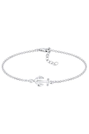 ELLI Armband Anker Maritim Segler Trend Symbol 925 Silber Silber
