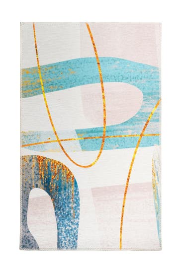 ARTE ESPINA Wohnzimmer Teppich Kurzflorteppich Picassa 425 bunt