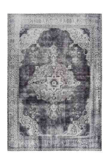 ARTE ESPINA Wohnzimmer Teppich Kurzflorteppich Vintage 840 in Hellgrau – Vintage