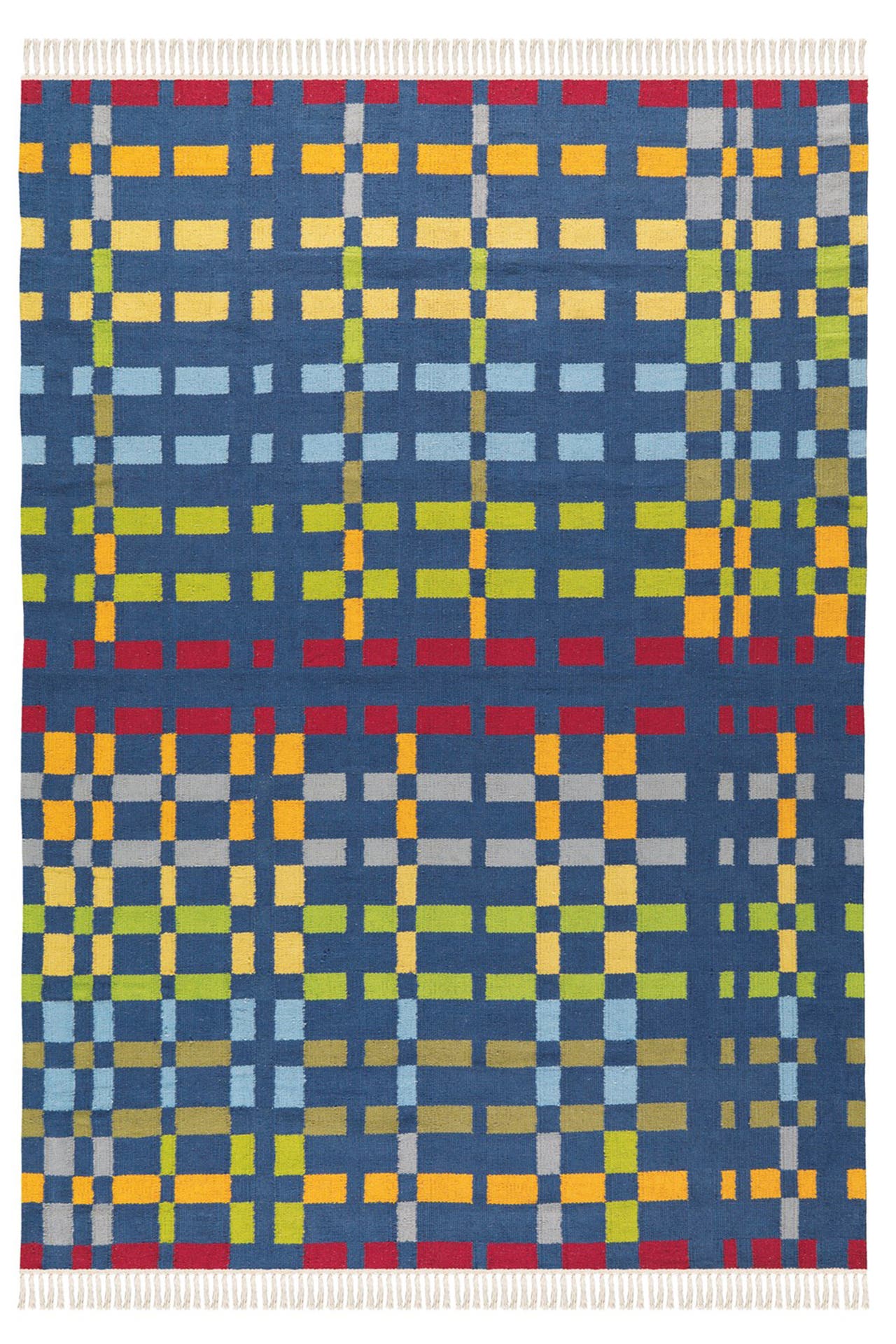 ARTE ESPINA Wohnzimmer Teppich Kurzflorteppich Craft 8004 170 x 240 cm in multi, Bild 1