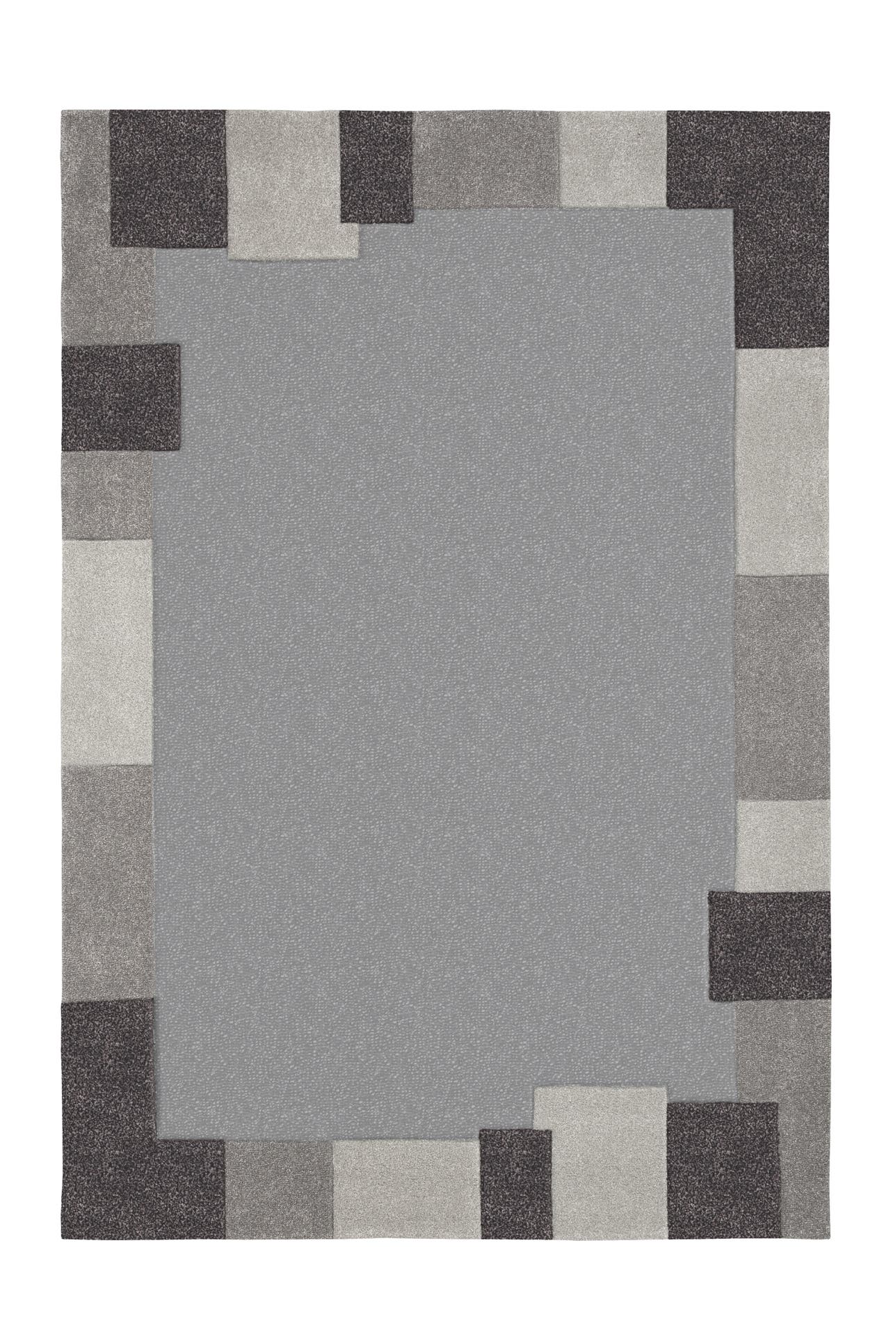 ARTE ESPINA Wohnzimmer Teppich Kurzflorteppich Spirit Frisee 3087 70 x 140 cm in taupe - grau, Bild 1