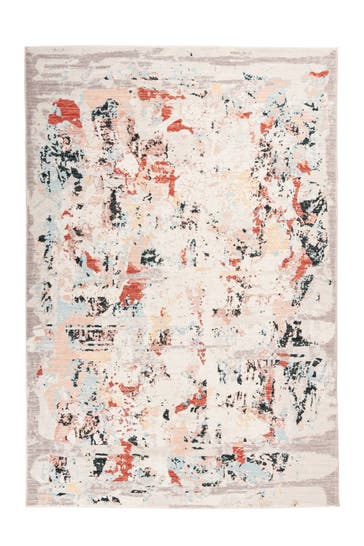 PADIRO Wohnzimmer Teppich Kurzflorteppich Piemont 125 120 x 170 cm in multi