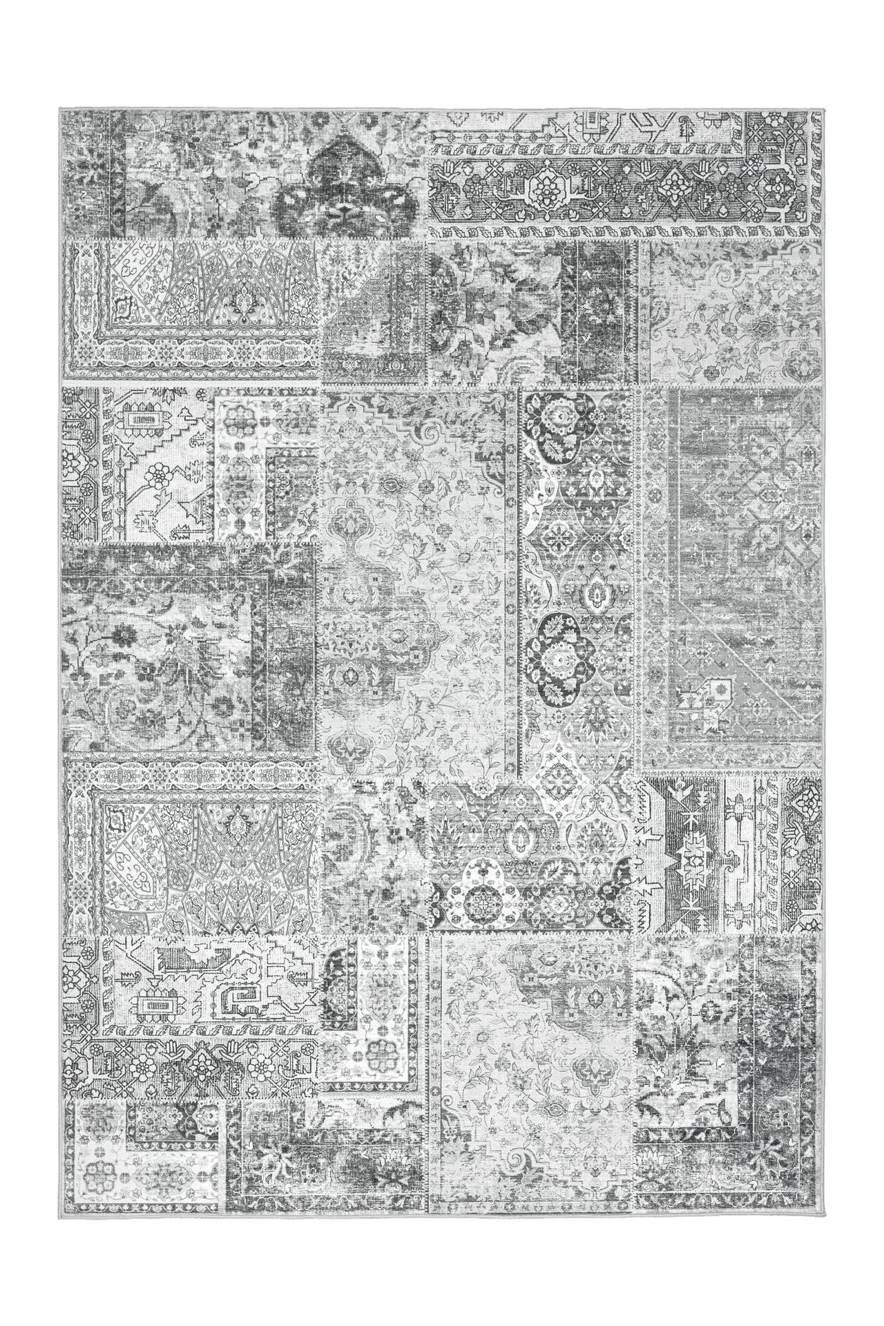 KAYOOM Wohnzimmer Teppich Outdoor Teppich Visionary 130 in grau, Bild 1