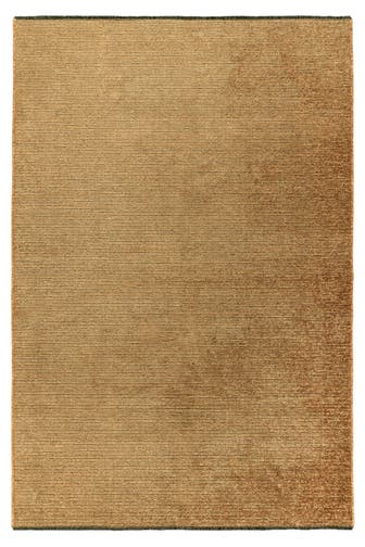 KAYOOM Wohnzimmer Kurzflor Teppich Trendy Touch 425 gold